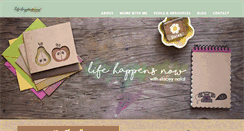 Desktop Screenshot of lifehappensnow.com